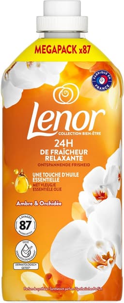 Lenor Wasverzachter Amber & Orchidee - 6 x 87 Wasbeurten — thumbnail 3