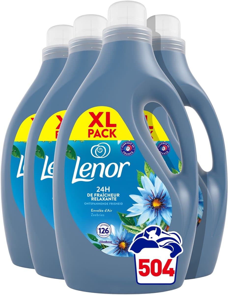 Lenor Wasverzachter Zeebries - 4 x 126 Wasbeurten — afbeelding 1