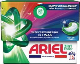 Ariel 3in1 Wasmiddel Pods Color - 4 x 15 wasbeurten — thumbnail 3