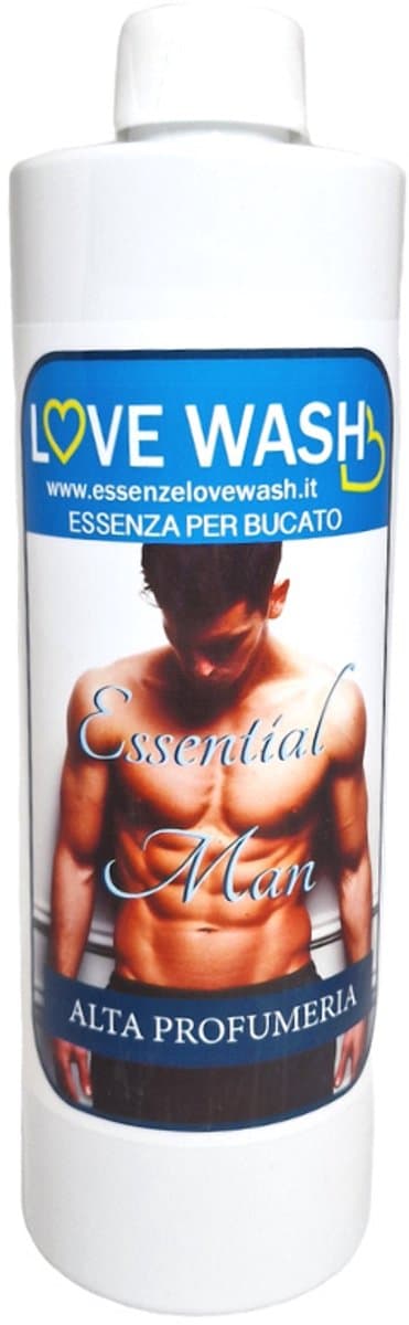 Wasparfum Essential Man 500ml - Love Wash — afbeelding 1