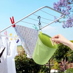 Goodivery ® Kledingpinzakje met Ophanghaak, Waterdichte Kledingpinzak voor 150-200 Kledingpinnen — thumbnail 2
