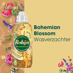 Robijn- Wasverzachter - Bohemian Blossom - 8 flessen -304 wasbeurten - Voordeelverpakking — thumbnail 3