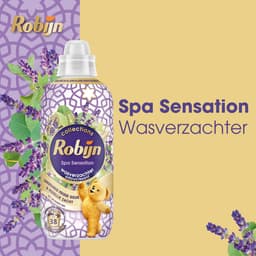 Robijn - Wasverzachter - Spa Sensation - 8 flessen - 304 wasbeurten - Voordeelverpakking — thumbnail 3