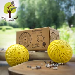 Wasbal voor wasmachine - was zonder wasmiddel - 2 stuks - eco-vriendelijk — thumbnail 2
