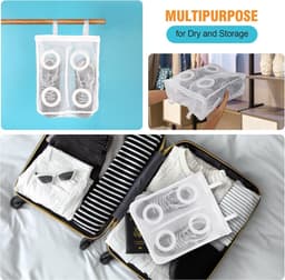 Opbergtas Wasmachine - Opbergtas Kleding Schoenen - Mesh waszakken - Schoen wassen opbergtas - tas anti-vervorming - Speciale Zorg Waszak Huishouden - Wasmachine Schoenen Tas Reizen Schoen Protector — thumbnail 2