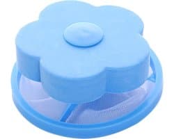 HOME ONLINE Wasmachine Filter - Wasmachine Vuilreiniger - Haarvanger - Ontstopper - Herbruikbaar - Vuil verwijderen - Wasmachine Cleaner - Blauw - 1 Stuk