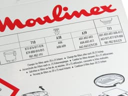 3 stuks Moulinex anti-vet en anti-reukfilters voor friteuses type A39 — thumbnail 5