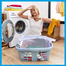 Waszakken - Wasnetten Set - 4 stuks - Groot Waszak - 90 x 110 cm - 90 x 90cm - 60 x 80 cm - 60 x 60cm - Waszakjes met Rits - Bescherm je Wasgoed en Wasmachine - Packing Cubes - Transparant/Grijs — thumbnail 3