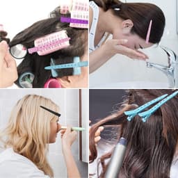24x Professionele Metalen Haarspelden Antislip Krokodillenclips voor Stijlen en Kappergebruik — thumbnail 3