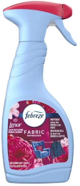 3 x Febreze – Textielspray – Robijn Jasmijn – 500 ml - Grootverpakking - Koffiezetapparaat - Koffiezetapparaat - Koffiezetapparaat — thumbnail 2