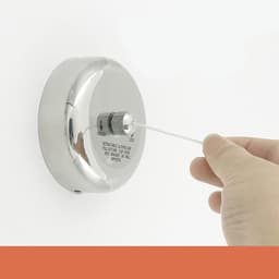 Intrekbaar Waslijn Rvs - Verstelbaar Droogrek 2.8 Meter voor Binnen en Buiten — thumbnail 2