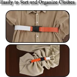 Laundry Strap with Buckle - waszakjes met rits - Multicolor Nylon Washing Care Tools - Writable Label - Household Laundry Organizer Loop - Wash Care Accessories — thumbnail 1
