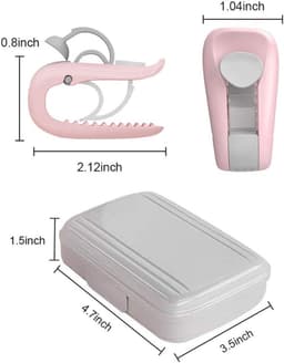 longziming -Dekbed Clips zonder Spelden – 6-Pack Anti-Slip Dekbedklemmen – Naaldloos & Veilig – Quilt- en Dekbedovertrek Fixatie – Geschikt voor Zomer- en Winterdekbedden — thumbnail 5