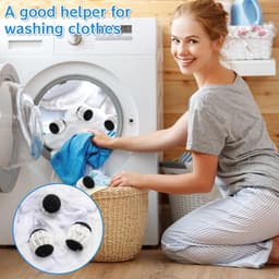 Dierenhaarverwijderaar wasmachine 4 stuks - anti-pluisballen hondenhaar kattenhaar - herbruikbaar - pluisverwijderaar voor wasmachine - effectief tegen dierenharen — thumbnail 2