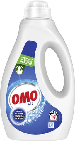 OMO – Vloeibaar Wasmiddel – Wit – 19 Wasbeurten – 950 ml - Voordeelverpakking - 4 stuks — thumbnail 2