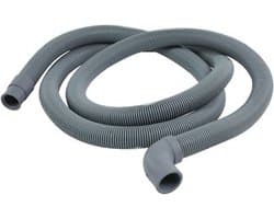 Nedis Afvoerslang - 22 mm - 19 mm - 0.5 Bar - 1.50 m - Toepassing: Schotel / Wasmachine - Grijs