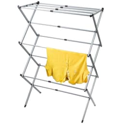 Stevig Telescopisch Droogrek - Staand Kleding Wasdroogrek - Wasrek Droogtoren - Voor 1 Volle Wastrommel - Opklapbaar — thumbnail 4
