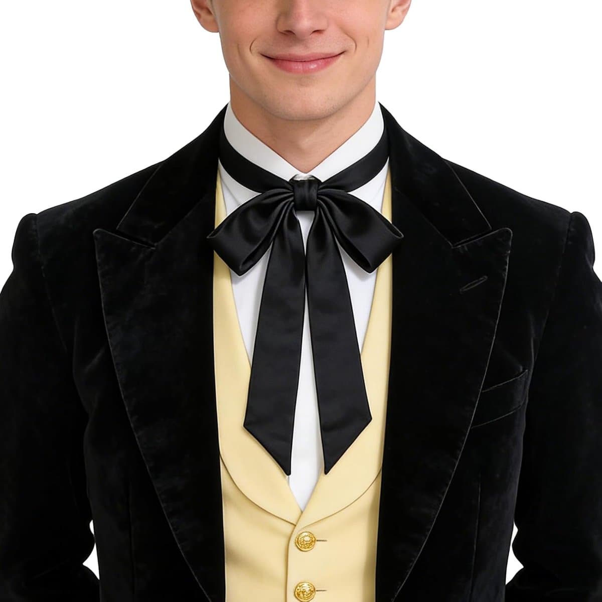 zijden skinny sjaal, multifunctionele lange stoffen stropdas, 200x5cm, Regency Cravat, Victoriaanse ascot, renaissance halsdoek, mode haaraccessoire, cosplay kostuum stropdas — afbeelding 1