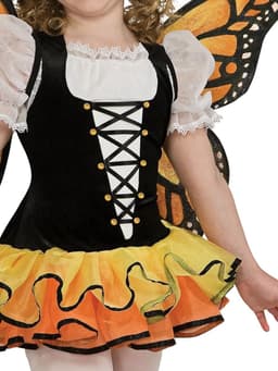 Officiële meisjes Monarch vlinderkostuum meisjes one size — thumbnail 3