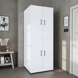 Roomart DORA-II Wasmachine Ombouwkast 70x186 cm - Wit — thumbnail 2