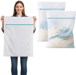 Waszakken - 2 stuks - XXL 60 x 80 cm - Met ritssluiting — thumbnail 1