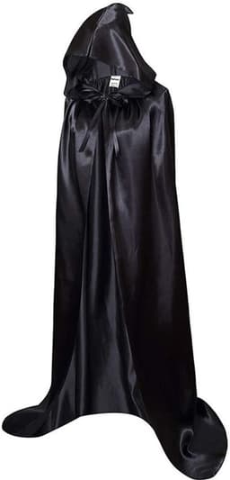 Cape met capuchon, lange mantel met capuchon, uniseks, voor volwassenen, Halloween, Kerstmis, mantel, cosplay kostuum — thumbnail 1