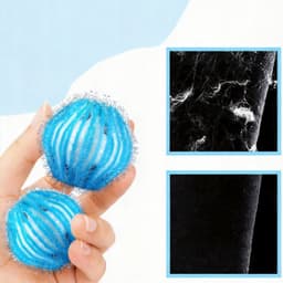 12x Wasballen - Verwijderen Huisdier Haar, Pluisjes & Vlekken — thumbnail 4