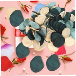 1set Nepprozenblaadjes Voor Bruiloft Realistische Kunstbloem Petalen Van Zacht Satijn Voor Romantische Decoratie Slaapkamer Feestelijkheden — thumbnail 4