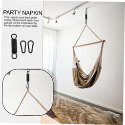 1set Buiten Hangstoel Vering Schommelveren Roestvrijstalen Accessoires Voor Schommels Hangstoelen Met Haakset Duurzaam Ontwerp — thumbnail 2