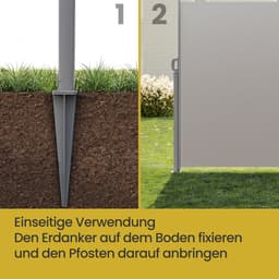 Grondanker, grondanker voor zijluifelpalen, grondspijker — thumbnail 3