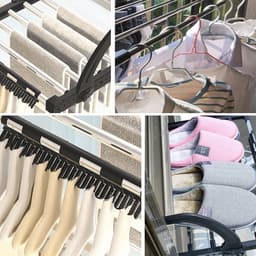 Opvouwbaar Droogrek voor Balkon en Radiator - Compact Kleding Droogrek (31x39cm) — thumbnail 4