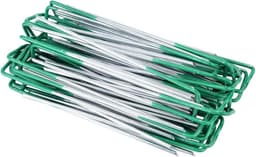 150mm Haken Nagels Grondankers - Kunstgras Gazon - 100 Stuks — thumbnail 1