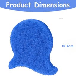 10 stuks - pluisballen wasmachine - pluisballen - pluisverwijderaar voor kleding - pluisverwijderaar - Blauw - voor drogers - wasmachines - kleding en Beddengoed - Herbruikbaar — thumbnail 4