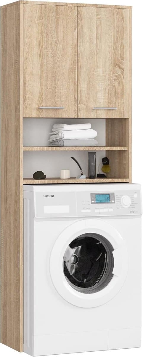 Wasmachine Ombouw - Opbouwmeubel - Kast Wasdroger - Meubel - strak look — afbeelding 1