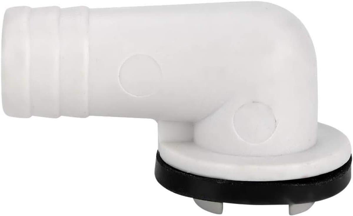 Afvoerslang Connector - Afvoer Elleboog - Airco Water Afvoer - Universele Toepassing - 19mm Diameter — afbeelding 1