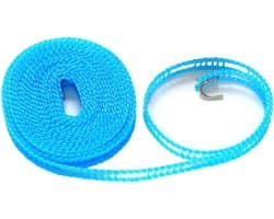 Droogtouw Nylon - Waslijn Kleding - Kleding Drogen - Winddicht Antislip - 5 Meter - As Shown