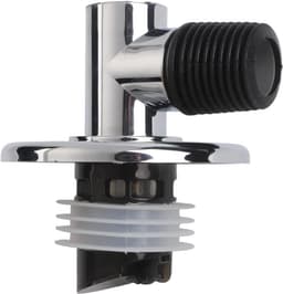 Wasmachine Afvoerconnector - Vloer Afvoer - Voorkomt Terugstroming - Drieweg Aansluiting - 32-46mm Pijpen - Grijs — thumbnail 4