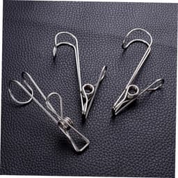 Opbergclips Roestvrij Staal - Wasknijpers Hangers - Huishoudelijk Gebruik - Veelzijdig Inzetbaar - 25 Stuks - Zilver — thumbnail 4