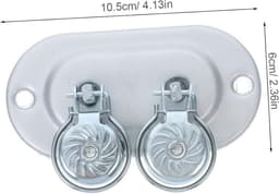 Enkele Pulley Systeem - Katrolblok met Lager - Was Drogen Optimaliseren - Universele Hoekadapter — thumbnail 4