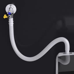 Afvoerslang - Waterafvoerslang Leiding - Vochtbeheersing Airco - Lekdichte Aansluiting - 5 Meter - Wit — thumbnail 4
