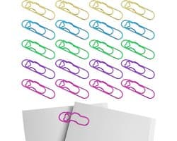 Metalen Pen Clips - Houders Pennen - Bureau Organisatie - Roestvrij Staal - 20 stuks - Multicolor