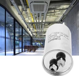 Allecto - Motorcondensator - CBB65 condensator - Aluminium behuizing - 25UF 450V - Voor airconditioning - Betrouwbaar en duurzaam — thumbnail 5