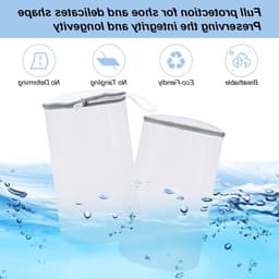 Schoenwaszakken 2-Pack - Honingraat Net voor Sport- en Hardloopschoenen, Sokken en Speelgoed - Ideaal voor Fijne Was en Bescherming — thumbnail 4