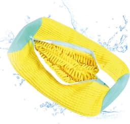 Waszak voor schoenen, herbruikbare ritssluiting, pluche bescherming voor gymschoenen en tennisschoenen, 1 stuk — thumbnail 1
