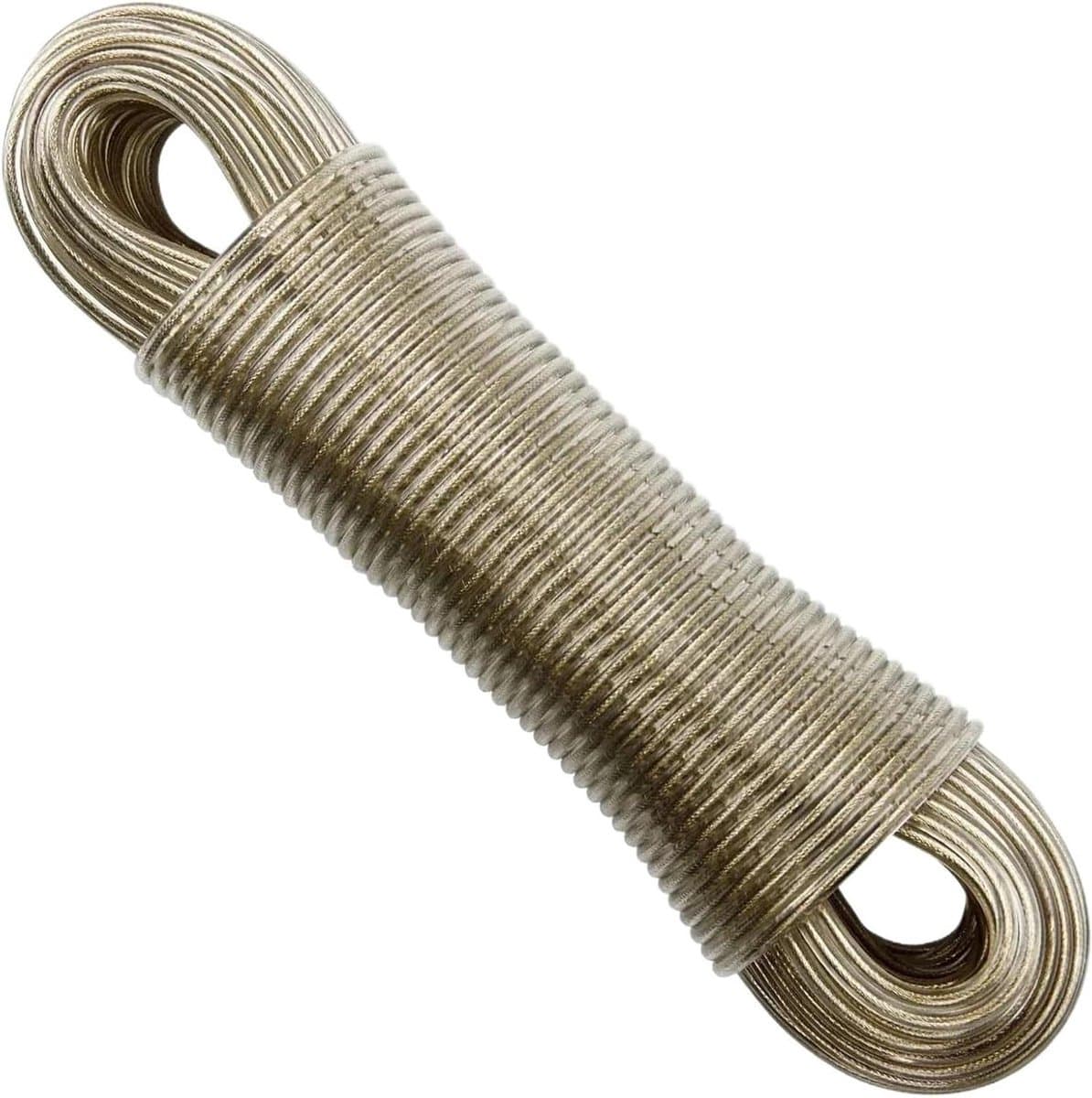 Waslijn met Stalen Kern - Kledinglijn Touw - Kleding Drogen - Weerbestendig PVC-hoes - 50 meter - Niet gespecificeerd — afbeelding 1