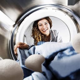 Wol Droogballen 6 Stuks, Droogballen voor Donsjassen, Verminderen Kreukels, Wasballen Anti-statisch, Natuurlijke Schapenwolballen, Alternatief voor Wasverzachter voor Wasmachine en Droger — thumbnail 2