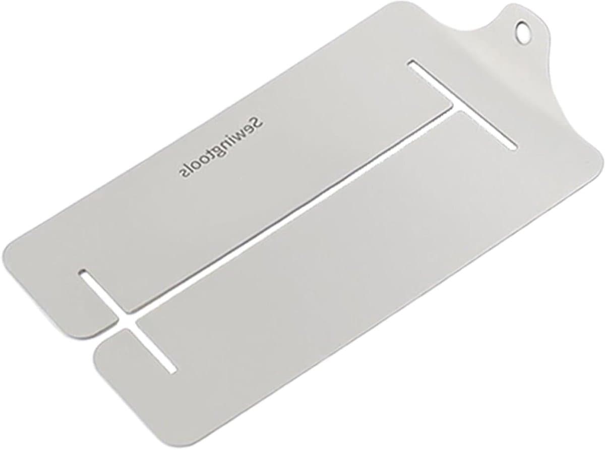 Naaiclips voor stof - Metalen klem - Nauwkeurig naaien - Sterke roestvrijstalen grip - 10x6x1cm - Metaal — afbeelding 1