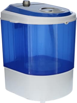 DYNA® Camping Wasmachine - Mini Wasmachine - Wasmachines - 2 kg per Wasbeurt - Met Timer - Blauw - 39cm x 37cm x 51cm — thumbnail 5