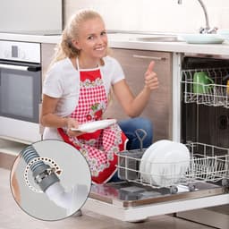 Afvoeraansluiting voor Wasmachine, Y-Adapter voor Afvoer, 18-24 mm Inlaat, Geschikt voor Vaatwasser en Droger, Duurzaam en Betrouwbaar — thumbnail 4