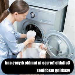 Set van 4 Wasnetten voor Bh's en Ondergoed - Herbruikbare Waszakken met Rits voor Kleding, Sokken en Delicate Was — thumbnail 5